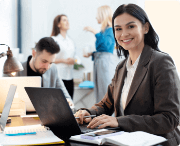 Infographic showing connection flow